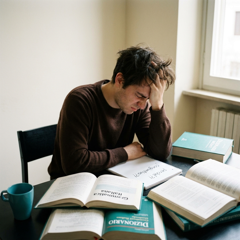 A frustrated language learner
